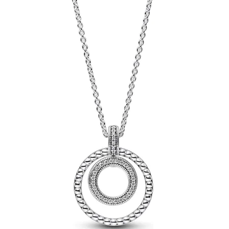 Collier Femme Pandora PANDORA SIGNATURE PAVE & BEADS de Pandora, Colliers - Réf : S72105667, Prix : 102,61 €, Remise : %