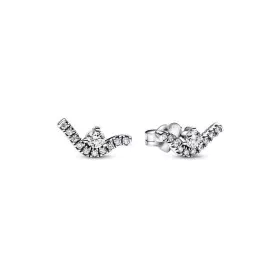 Pendientes Mujer Pandora SPARKLING WAVE Plata de ley 925 de Pandora, Pendientes - Ref: S72105684, Precio: 71,64 €, Descuento: %