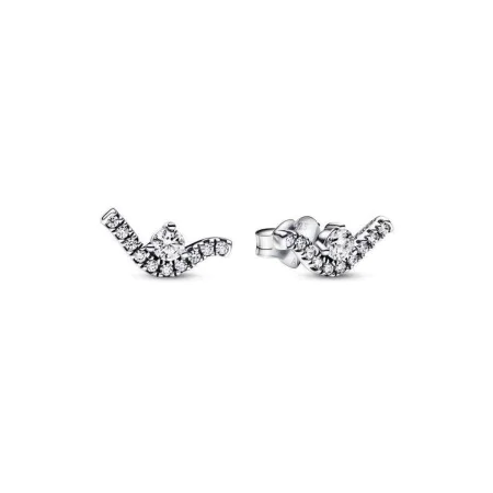 Pendientes Mujer Pandora SPARKLING WAVE Plata de ley 925 de Pandora, Pendientes - Ref: S72105684, Precio: 70,49 €, Descuento: %