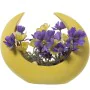 Centerpiece Alexandra House Living Yellow Ceramic Moon 14 x 29 x 28 cm by Alexandra House Living, Ornaments - Ref: D1621351, ...