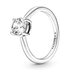 Bague Femme Pandora SPARKLING SOLITAIRE - - SIZE 54 de Pandora, Bagues - Réf : S72105795, Prix : 74,31 €, Remise : %