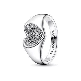 Anillo Mujer Pandora RADIANT HEART PAVE SIGNET - RING - SIZE 52 de Pandora, Anillos - Ref: S72105818, Precio: 93,41 €, Descue...