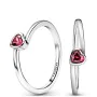 Anel feminino Pandora CLEAR TILTED HEART SOLITAIRE - RING - SIZE 56 de Pandora, Anéis - Ref: S72105882, Preço: 54,22 €, Desco...