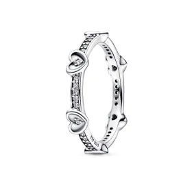 Bague Femme Pandora FREEHAND HEART 12 de Pandora, Bagues - Réf : S72105928, Prix : 66,56 €, Remise : %