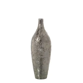 Floor vase Alexandra House Living Silver Ceramic 18 x 18 x 57 cm by Alexandra House Living, Vases - Ref: D1621373, Price: 77,...