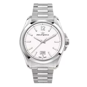 Men's Watch Philip Watch AMALFI White Silver (Ø 43 mm) by Philip Watch, Wrist Watches - Ref: S72105977, Price: 252,22 €, Disc...