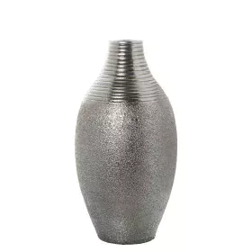 Vase Alexandra House Living Argenté Céramique 26 x 27 x 49 cm de Alexandra House Living, Vases - Réf : D1621388, Prix : 75,00...