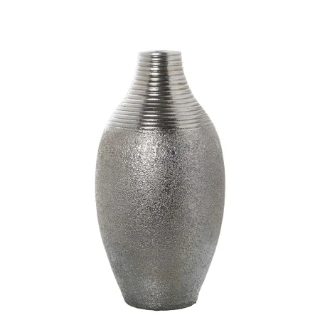 Vase Alexandra House Living Silver Ceramic 26 x 27 x 49 cm by Alexandra House Living, Vases - Ref: D1621388, Price: 75,13 €, ...