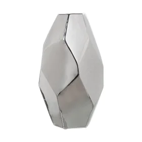 Vase Alexandra House Living Silver Ceramic 19 x 19 x 39 cm by Alexandra House Living, Vases - Ref: D1621398, Price: 55,24 €, ...