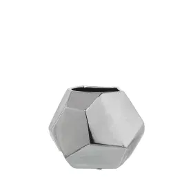 Vase Alexandra House Living Silver Ceramic 21 x 24 x 18 cm by Alexandra House Living, Vases - Ref: D1621399, Price: 40,96 €, ...