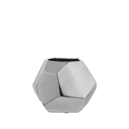 Vase Alexandra House Living Silver Ceramic 21 x 24 x 18 cm by Alexandra House Living, Vases - Ref: D1621399, Price: 40,96 €, ...