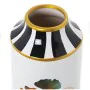 Vase Alexandra House Living Blanc Noir Céramique Fleurs 15 x 15 x 30 cm de Alexandra House Living, Vases - Réf : D1621415, Pr...