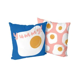 Cushion cover HappyFriday Aware Yummy Multicolour 50 x 50 cm by HappyFriday, Cushion Covers - Ref: D1612442, Price: 6,07 €, D...