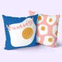 Housse de coussin HappyFriday Aware Yummy Multicouleur 50 x 50 cm de HappyFriday, Housses de coussin - Réf : D1612442, Prix :...