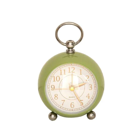 Reloj-Despertador Analógico Romimex Verde Cerámica 10 x 13 x 7 cm de Romimex, Despertadores - Ref: D1616195, Precio: 23,74 €,...