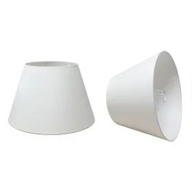 Lamp Shade Romimex Cream Cotton 45 x 30 x 27 cm Cónica by Romimex, Lamp Shades - Ref: D1616663, Price: 44,89 €, Discount: %