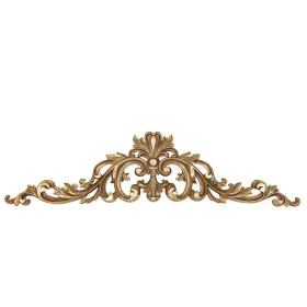 Garland Romimex Golden Resin 3 x 17 x 69 cm by Romimex, Wall Pediments - Ref: D1617821, Price: 34,73 €, Discount: %