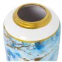 Vase Alexandra House Living Blau Weiß Gold aus Keramik 18 x 18 x 30 cm von Alexandra House Living, Vasen - Ref: D1621428, Pre...