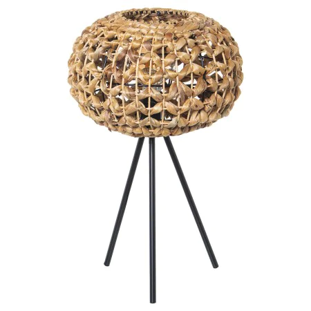 Desk lamp Alexandra House Living Rattan Natural Fibre 60 W 31 x 31 x 50 cm by Alexandra House Living, Bedside and Table Lamps...