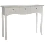 Console Alexandra House Living Blanc Bois 105 x 80 x 33 cm de Alexandra House Living, Tables - Réf : D1624324, Prix : 207,07 ...