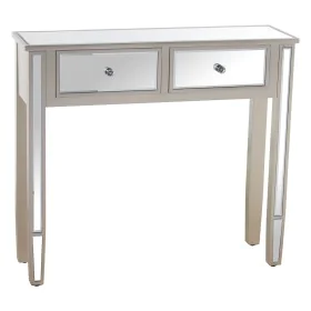 Console Alexandra House Living Champagne Bois 90 x 80 x 25 cm de Alexandra House Living, Tables - Réf : D1624337, Prix : 161,...