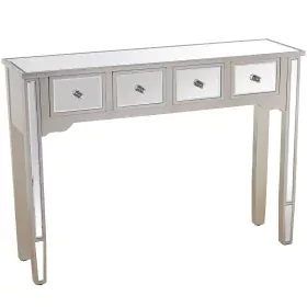 Console Alexandra House Living Champagne Legno 110 x 80 x 30 cm di Alexandra House Living, Tavoli - Rif: D1624338, Prezzo: 19...