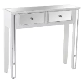 Console Alexandra House Living Champagne Bois 90 x 80 x 25 cm de Alexandra House Living, Tables - Réf : D1624341, Prix : 182,...