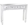 Console Alexandra House Living Champagne Bois 110 x 80 x 30 cm de Alexandra House Living, Tables - Réf : D1624342, Prix : 217...