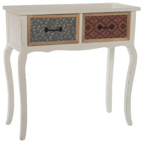 Console Alexandra House Living Blanc Bois 84 x 83 x 36 cm de Alexandra House Living, Tables - Réf : D1624350, Prix : 158,11 €...