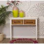 Console Alexandra House Living White Wood 100 x 80 x 25 cm by Alexandra House Living, Tables - Ref: D1624367, Price: 175,91 €...