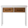 Consola Alexandra House Living Branco Madeira 100 x 80 x 25 cm de Alexandra House Living, Jogos de móveis - Ref: D1624367, Pr...