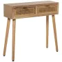 Console Alexandra House Living Marron Bois 80 x 78 x 25 cm de Alexandra House Living, Tables - Réf : D1624372, Prix : 177,75 ...