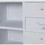 Credenza Alexandra House Living Bianco Dorato Legno 80 x 80 x 40 cm di Alexandra House Living, Credenze e buffet - Rif: D1624...