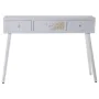 Consola Alexandra House Living Branco Dourado Madeira 107 x 78 x 30 cm de Alexandra House Living, Jogos de móveis - Ref: D162...