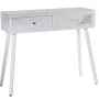 Console Alexandra House Living Bianco Dorato Legno 90 x 78 x 30 cm di Alexandra House Living, Tavoli - Rif: D1624384, Prezzo:...