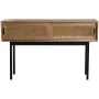 Console Alexandra House Living Brown Black Wood wicker 120 x 75 x 30 cm by Alexandra House Living, Tables - Ref: D1624386, Pr...