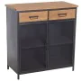 Sideboard Alexandra House Living Brown Black Metal 80 x 85 x 40 cm by Alexandra House Living, Sideboards - Ref: D1624388, Pri...