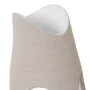 Vaso da pavimento Alexandra House Living Ecru Ceramica Righe Cerchi 24 x 24 x 63 cm di Alexandra House Living, Vasi - Rif: D1...