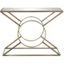 Consola Alexandra House Living Transparente Dourado Metal 100 x 79 x 32 cm de Alexandra House Living, Jogos de móveis - Ref: ...