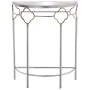 Console Alexandra House Living Transparent Argenté Métal 60 x 75 x 31 cm de Alexandra House Living, Tables - Réf : D1624397, ...