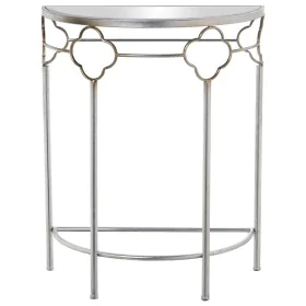 Consola Alexandra House Living Transparente Prateado Metal 60 x 75 x 31 cm de Alexandra House Living, Jogos de móveis - Ref: ...