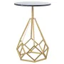 Mesa de apoio Alexandra House Living Preto Dourado Madeira 38 x 59 x 38 cm de Alexandra House Living, Jogos de móveis - Ref: ...