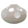 Vase Alexandra House Living Ecru Céramique Rayures Cercles 32 x 32 x 25 cm de Alexandra House Living, Vases - Réf : D1621448,...