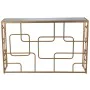 Consola Alexandra House Living Transparente Dorado Metal 120 x 80 x 28 cm de Alexandra House Living, Mesas - Ref: D1624408, P...