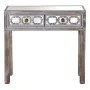 Console Alexandra House Living Transparent Doré Bois 80 x 80 x 25 cm de Alexandra House Living, Tables - Réf : D1624414, Prix...