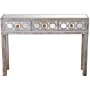 Console Alexandra House Living Transparent Doré Bois 110 x 80 x 25 cm de Alexandra House Living, Tables - Réf : D1624415, Pri...