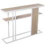 Console Alexandra House Living Blanc Bois 120 x 82 x 25 cm de Alexandra House Living, Tables - Réf : D1624418, Prix : 172,38 ...