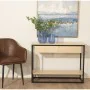 Console Alexandra House Living Marron Métal 100 x 75 x 35 cm de Alexandra House Living, Tables - Réf : D1624421, Prix : 198,2...