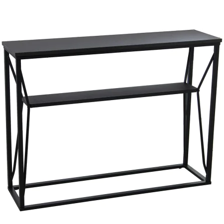 Console Alexandra House Living Black Metal 100 x 75 x 30 cm by Alexandra House Living, Tables - Ref: D1624423, Price: 140,99 ...