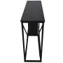 Console Alexandra House Living Black Metal 100 x 75 x 30 cm by Alexandra House Living, Tables - Ref: D1624423, Price: 140,99 ...